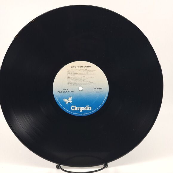 Pat Benetar Live From Earth Vinyl LP CHR 1451 Chrysalis In Original Shrink Wrap - Picture 6 of 15